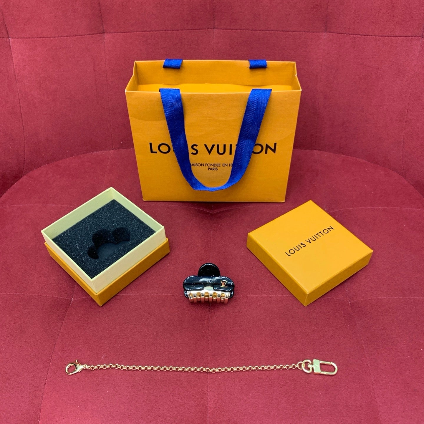 루이비통 헤어 클립 백 참 1