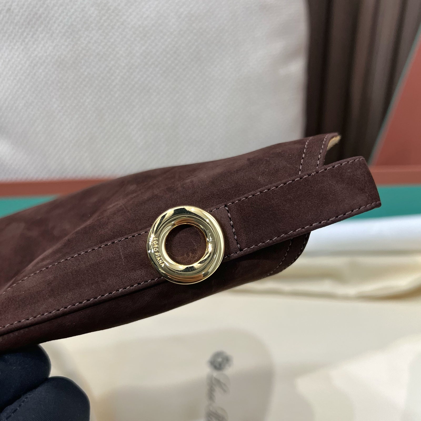 로로피아나 킬다 부츠 스웨이드