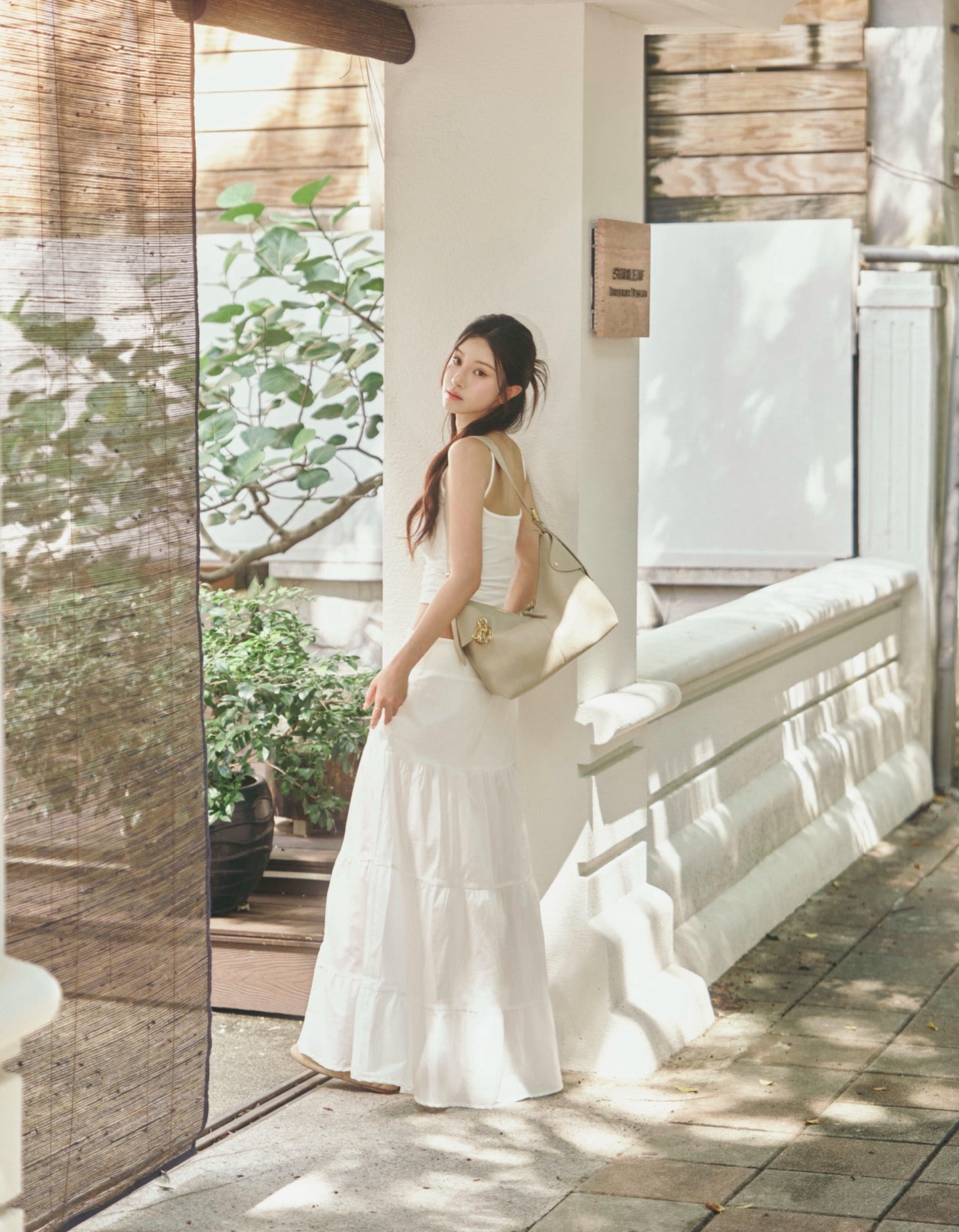 디올 보야주 백 플랫 매크로 까나쥬 그레인드 카프스킨 미디움