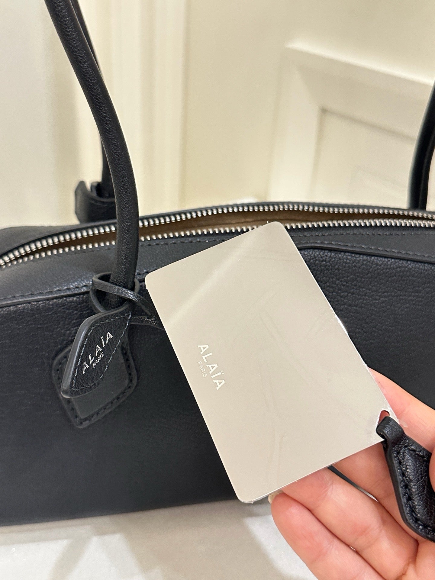 알라이아 LE TECKEL 미디엄 백