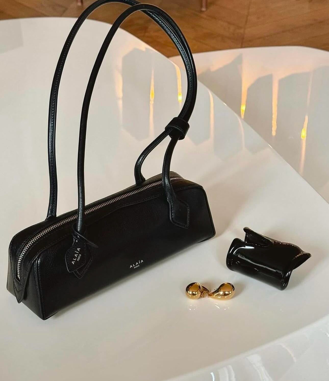 알라이아 LE TECKEL 미디엄 백