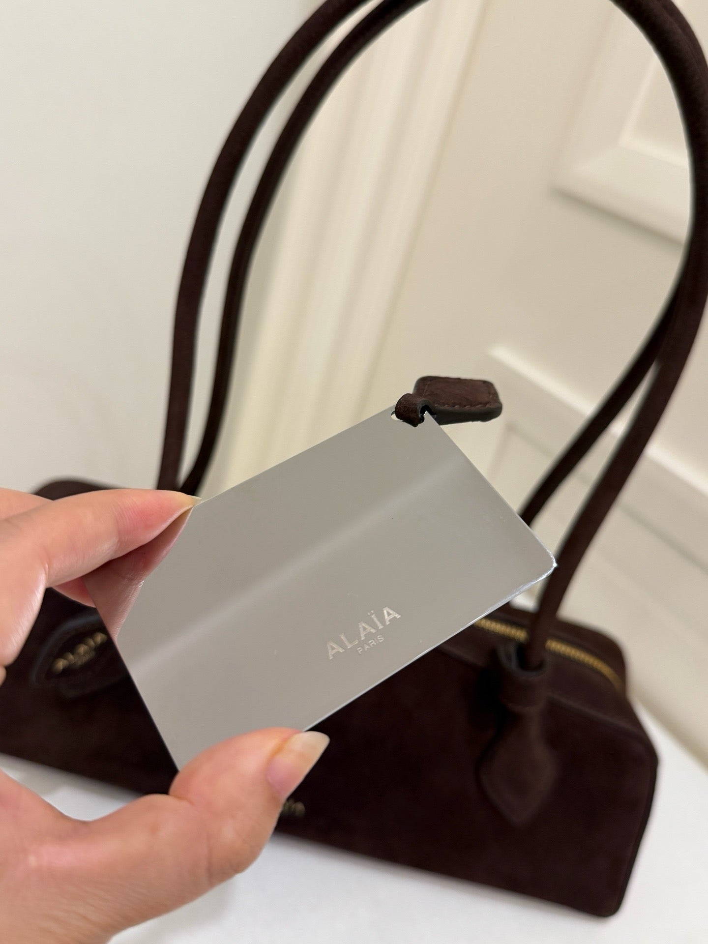 알라이아 LE TECKEL 미디엄 백