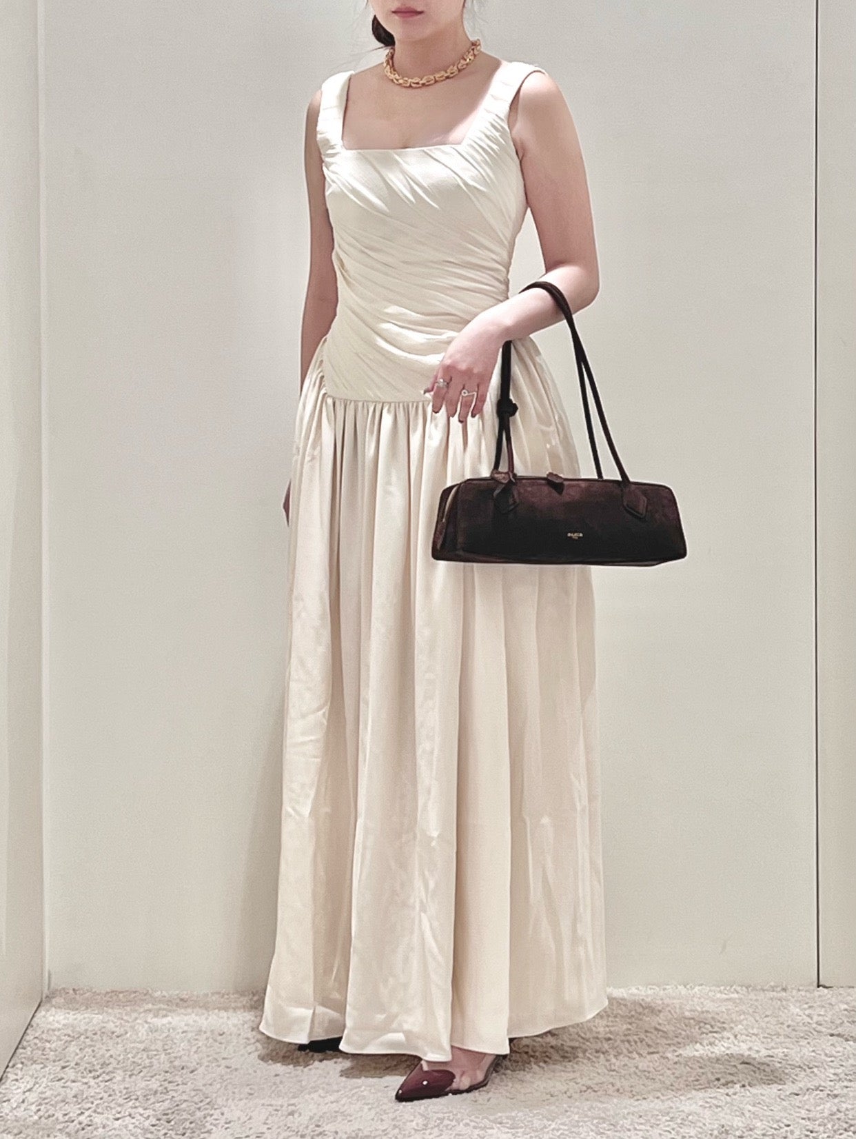 알라이아 LE TECKEL 미디엄 백