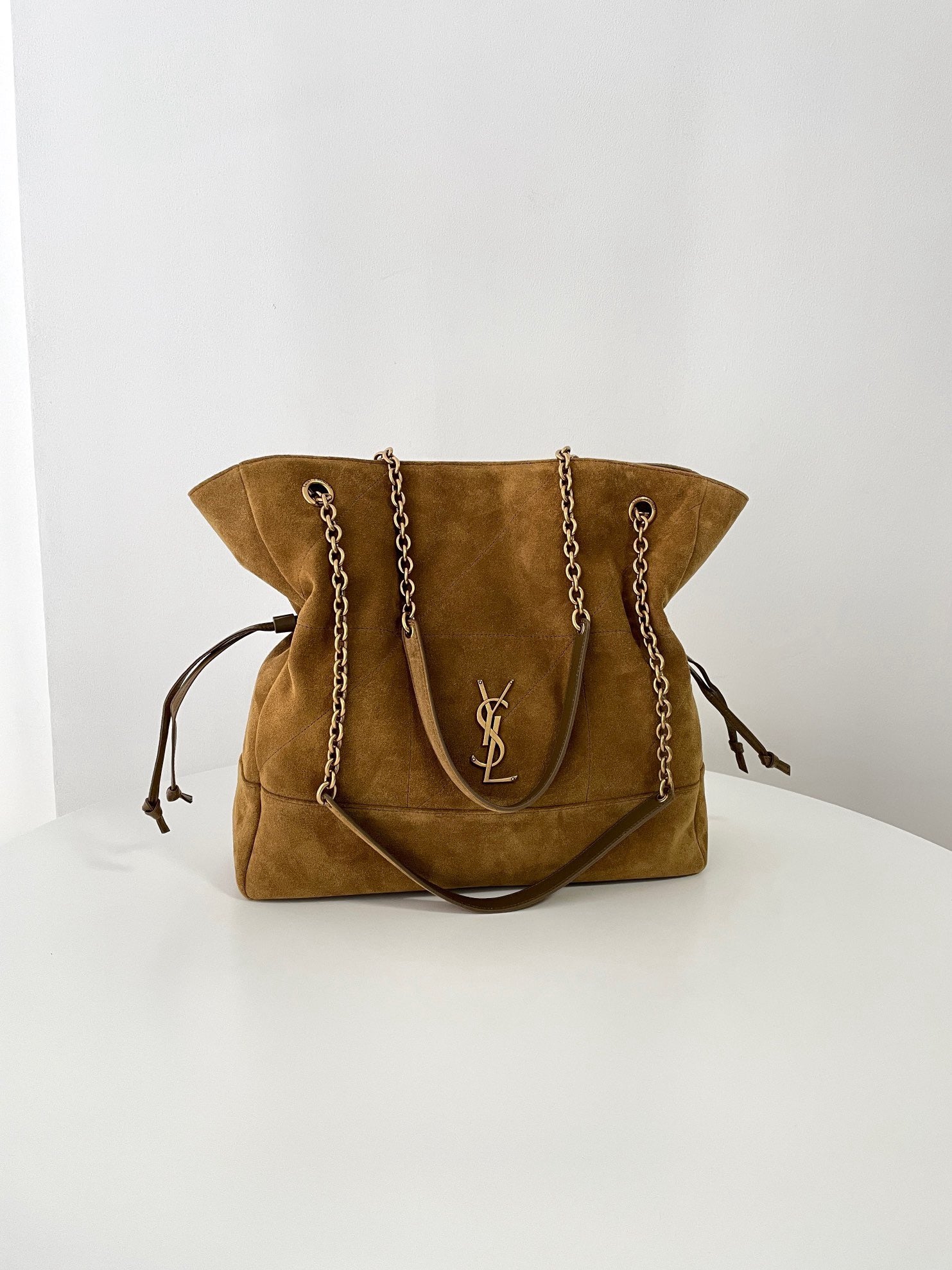 생로랑 제이미 쇼퍼백 스웨이드