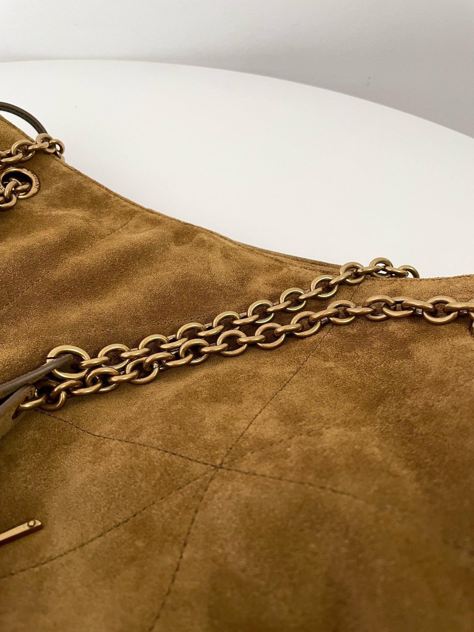 생로랑 제이미 쇼퍼백 스웨이드