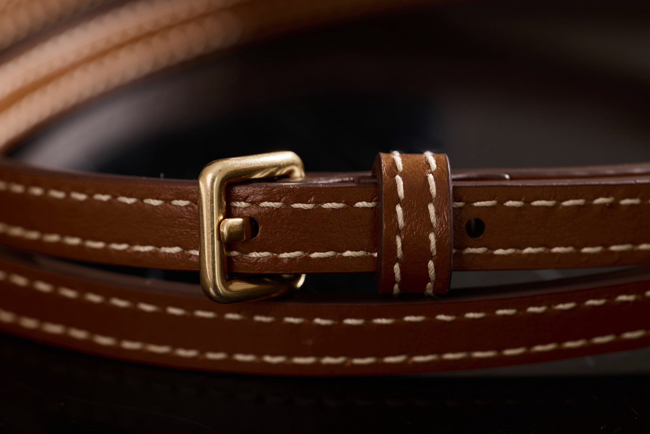 미우미우 아이비 데님 핸드백 블루 브랜디