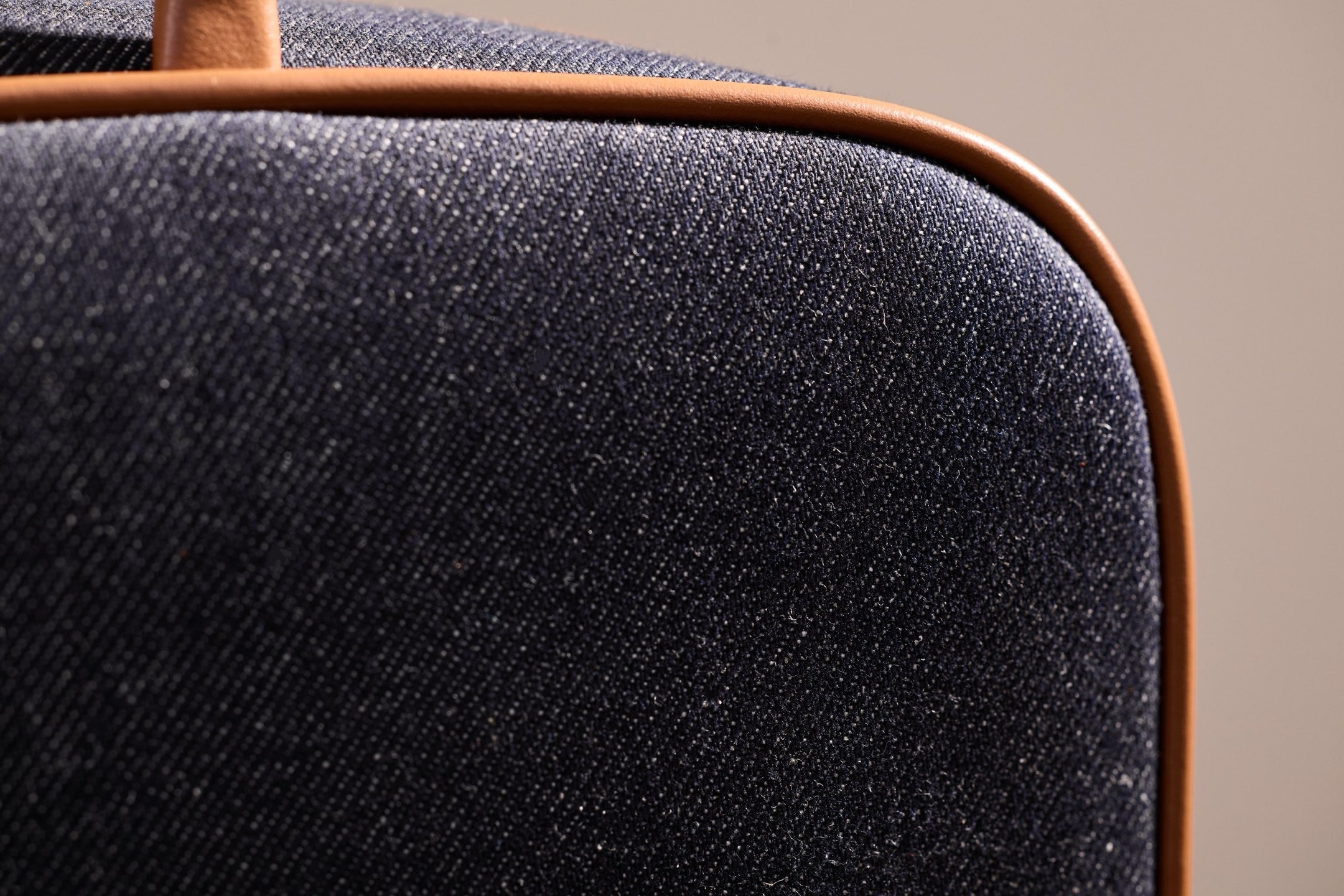 미우미우 보 데님 백 라지