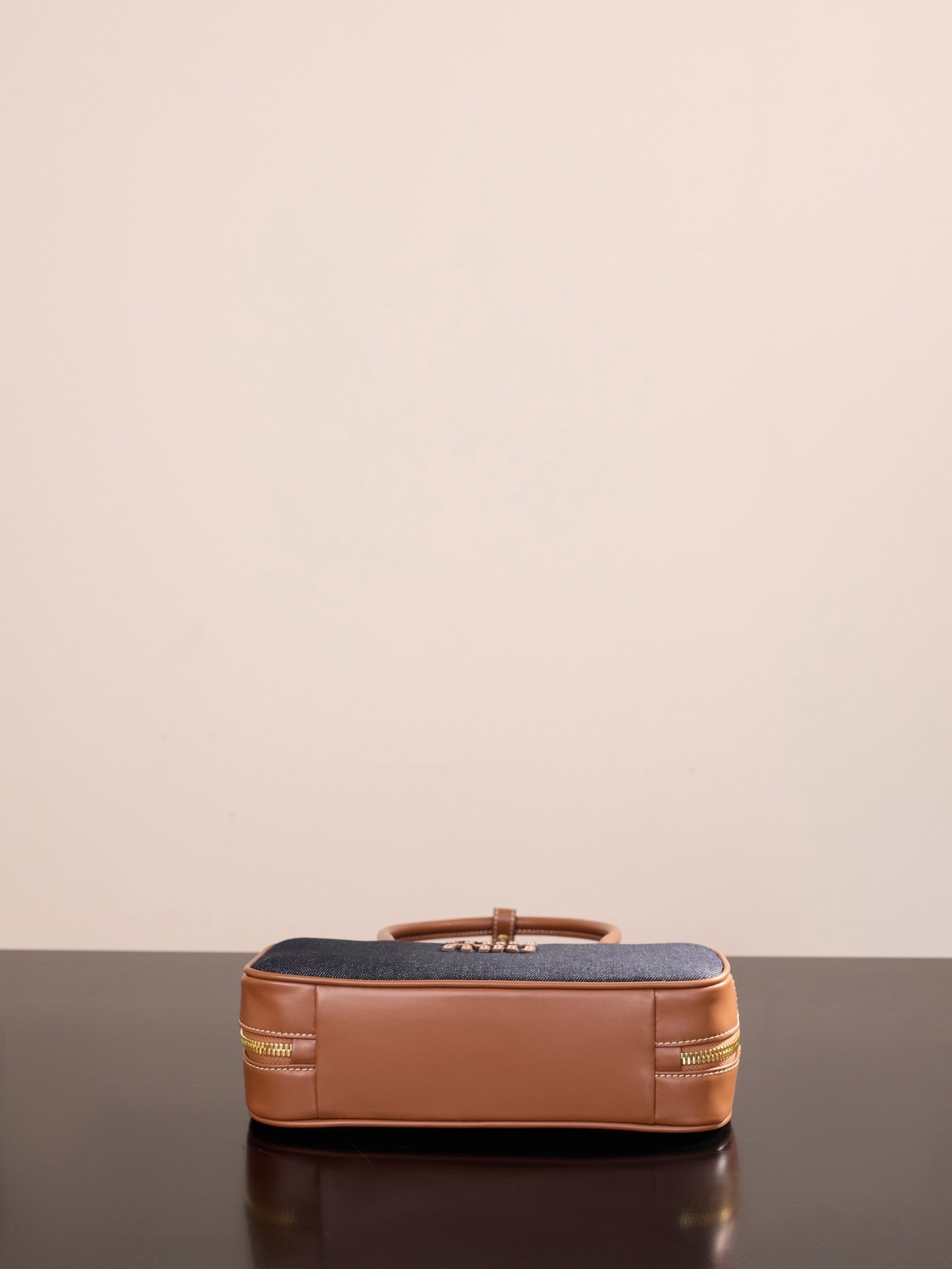 미우미우 보 데님 백 스몰