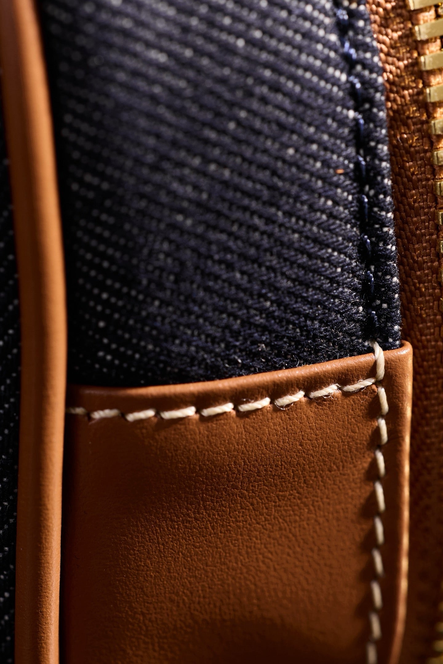 미우미우 보 데님 백 스몰