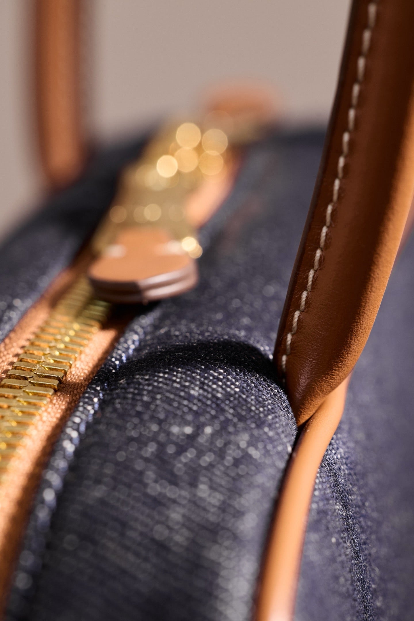 미우미우 보 데님 백 스몰