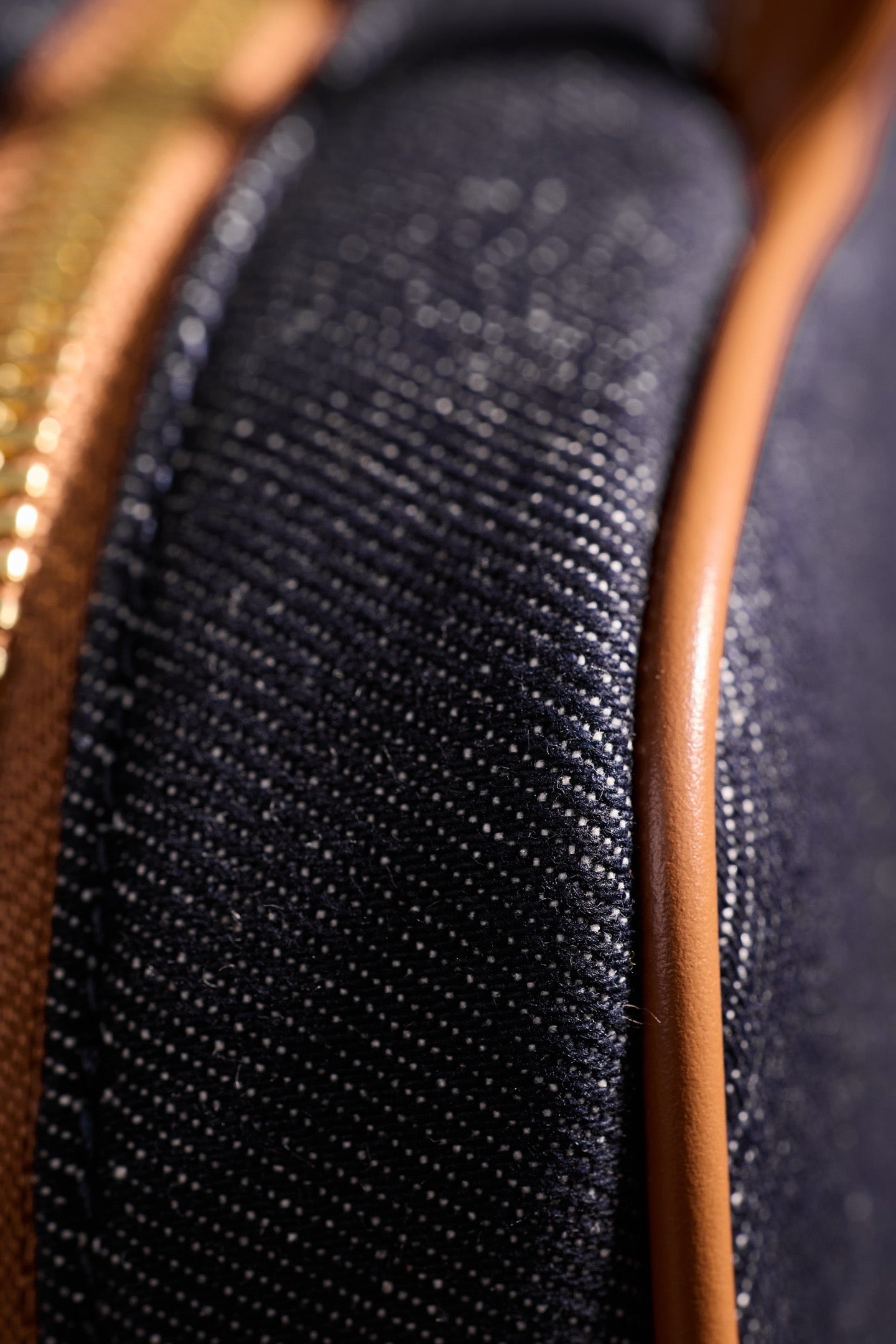 미우미우 보 데님 백 스몰