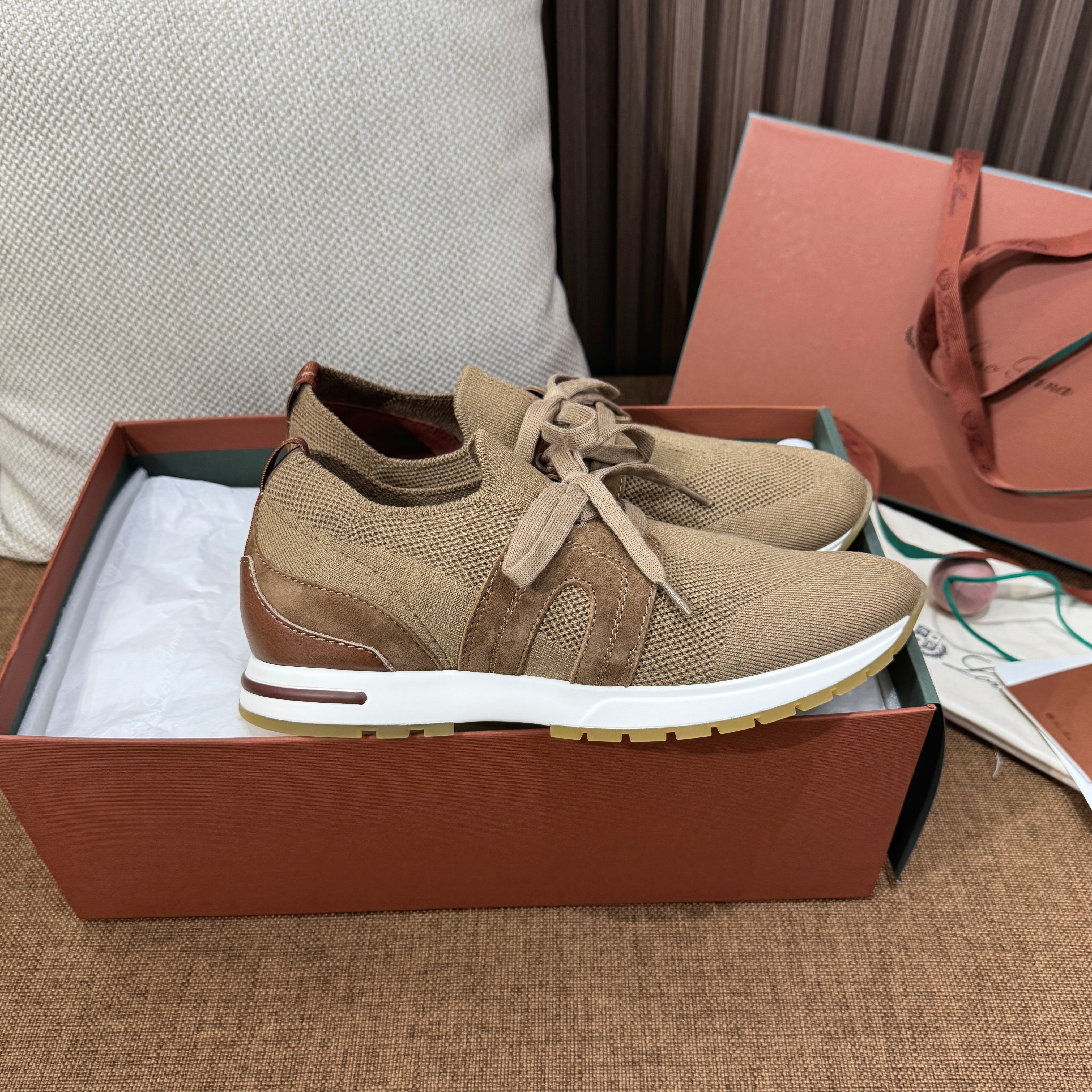 로로피아나 360 LP 레이디 플렉시 워크 스니커즈