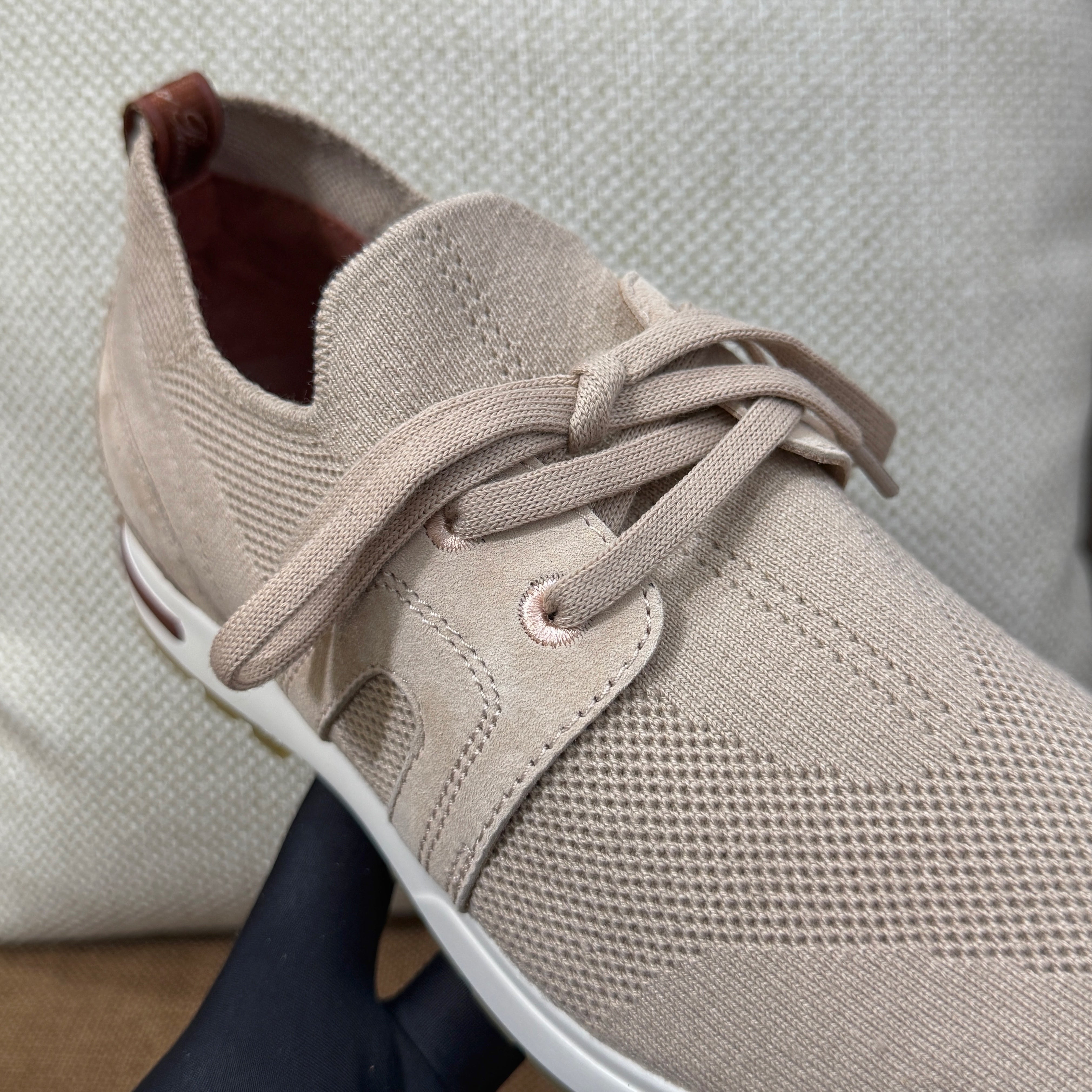 로로피아나 360 LP 레이디 플렉시 워크 스니커즈 (베이지)