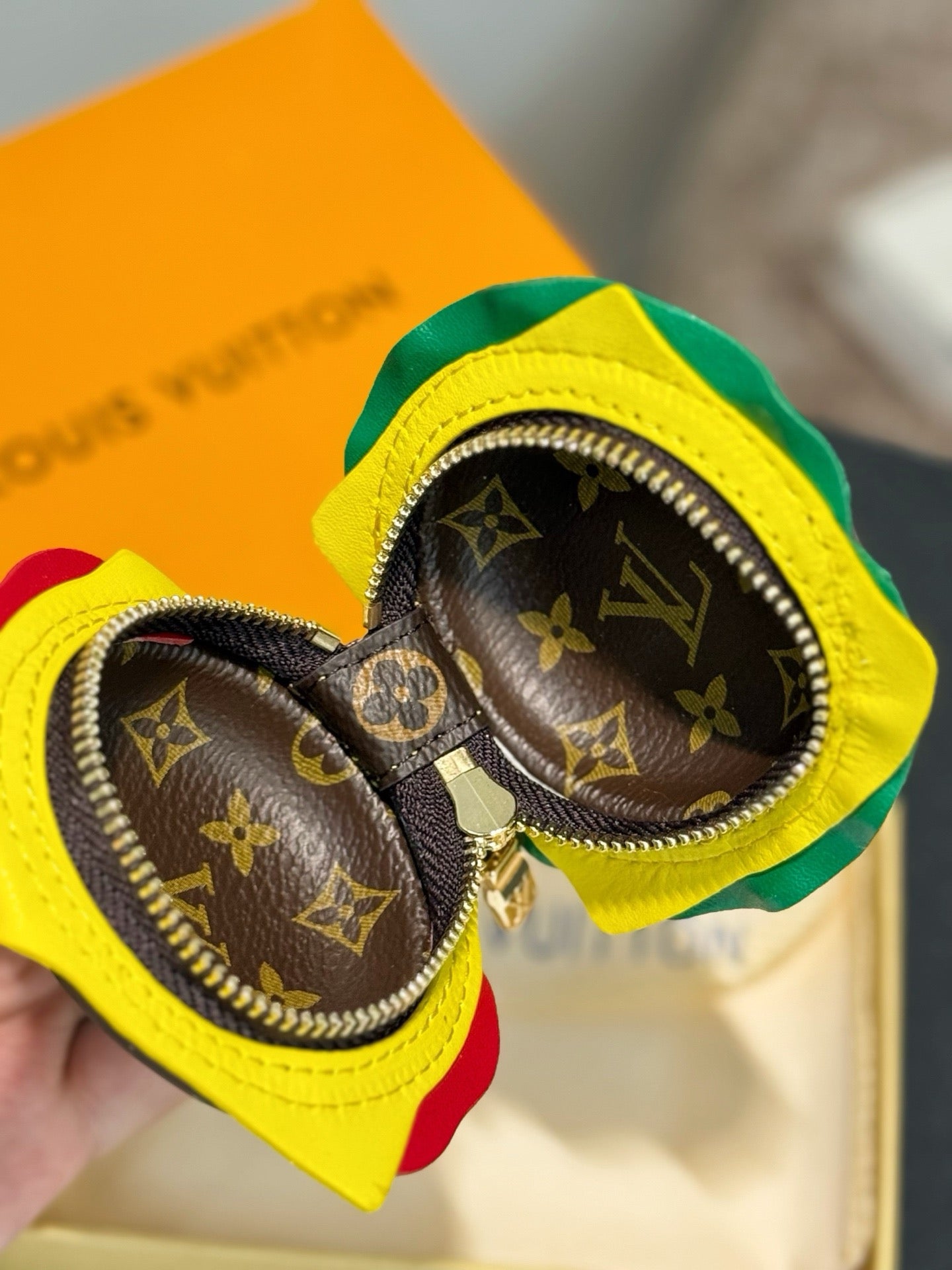 루이비통 햄버거 백참