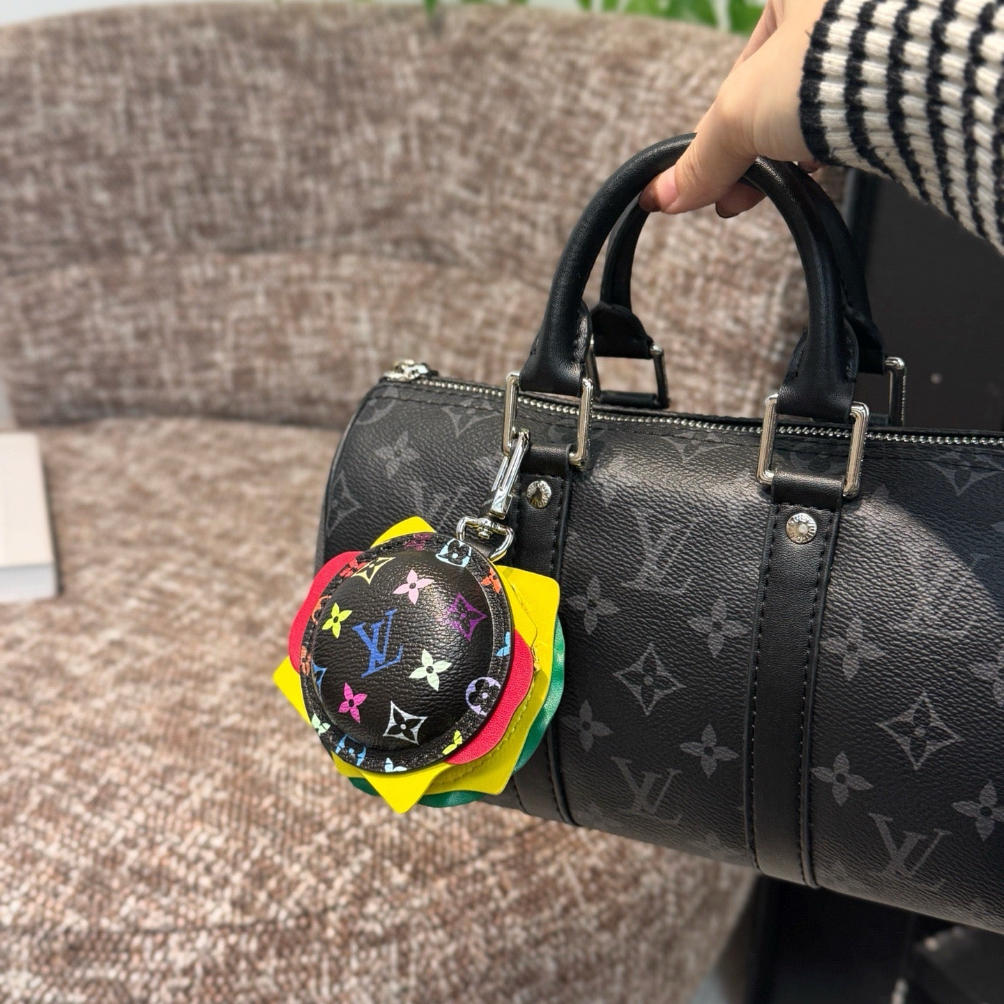 루이비통 햄버거 백참