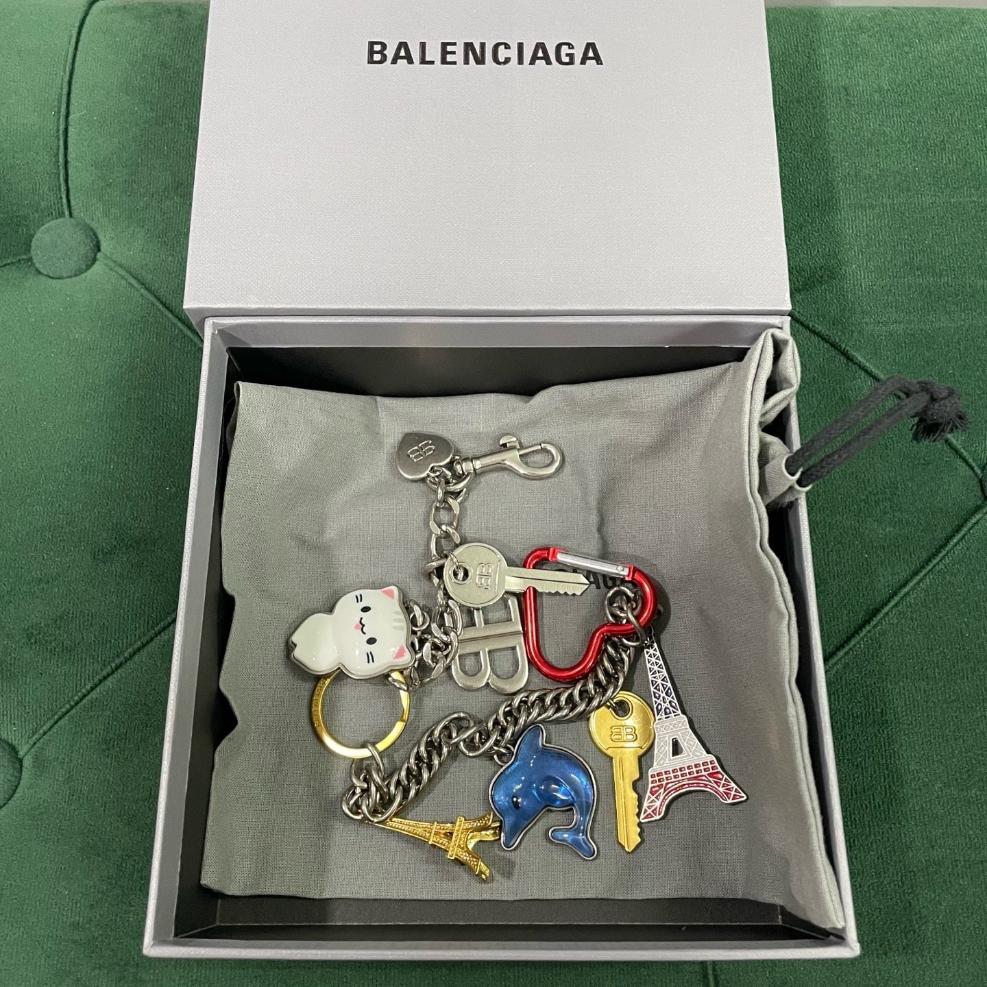 발렌시아가 키링