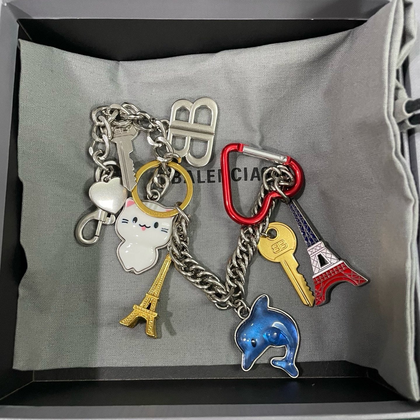 발렌시아가 키링