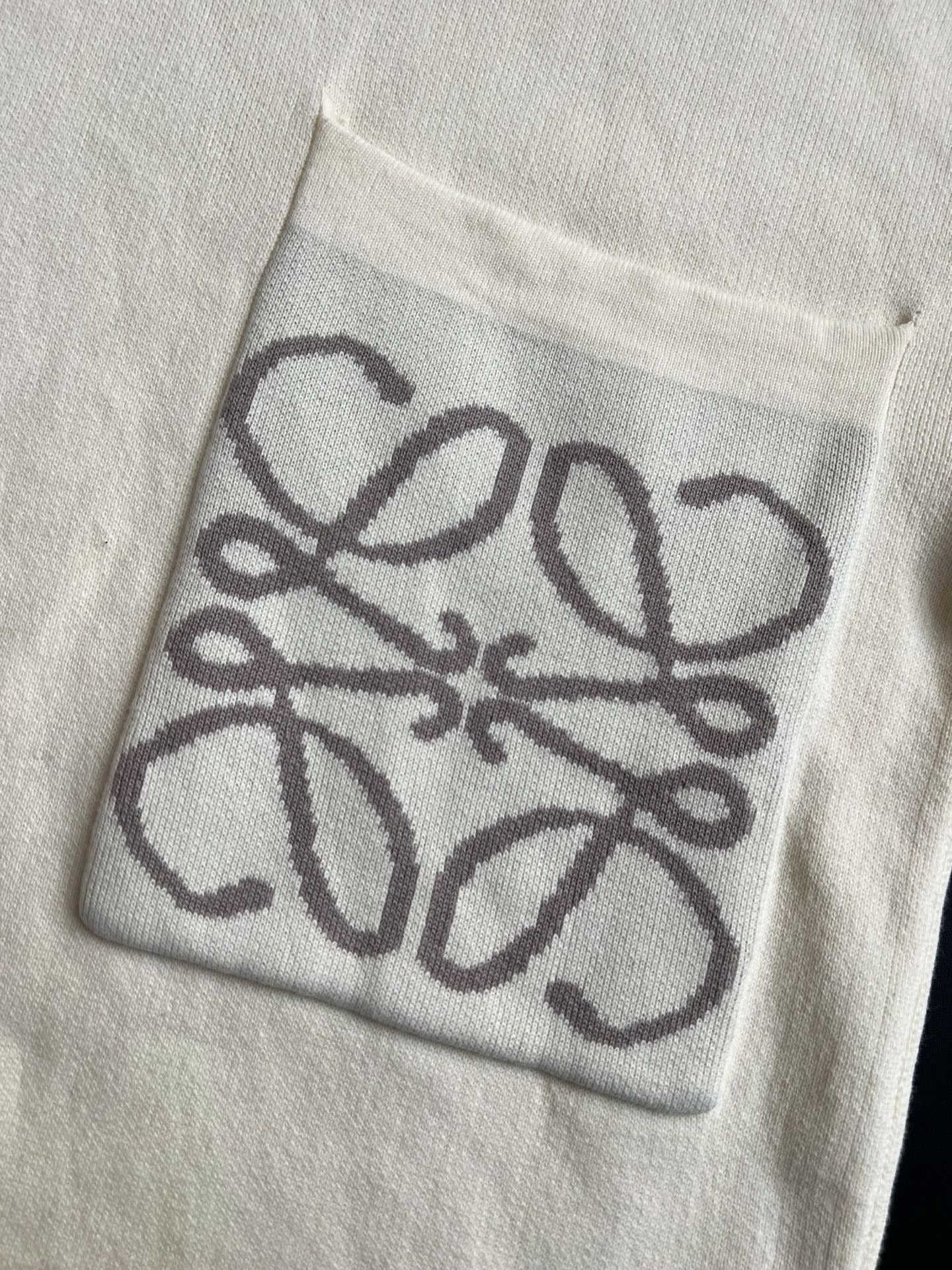 로에베 아나그램 니트 후드