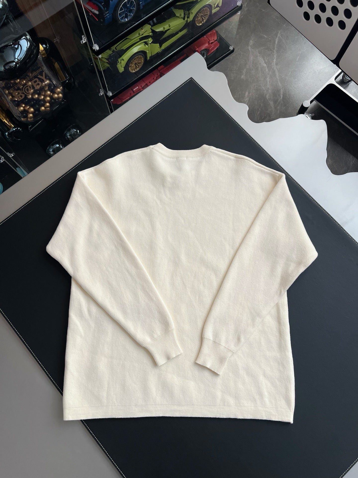 로에베 아나그램 니트 후드