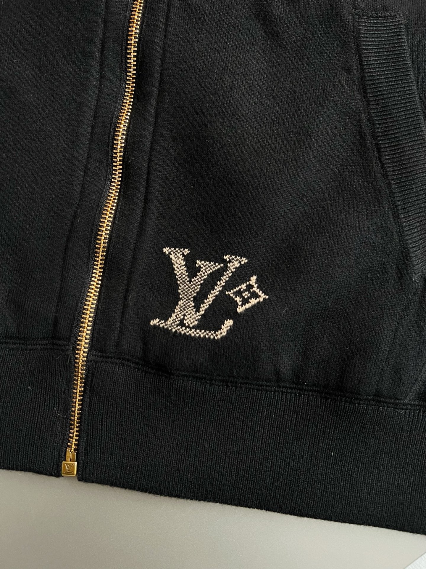 루이비통 모노그램 더블 페이스 집업 후디