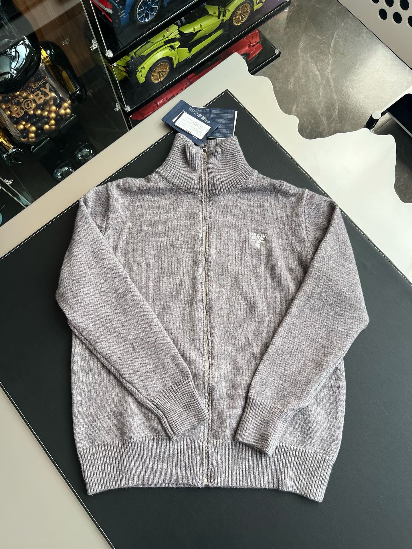 프라다 긴팔 니트 집업