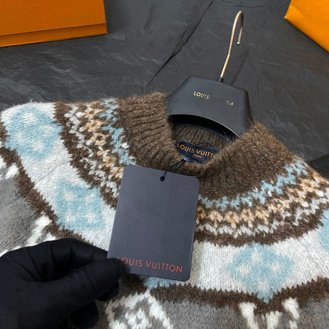 루이비통 그래픽 시그니처 니트 풀오버