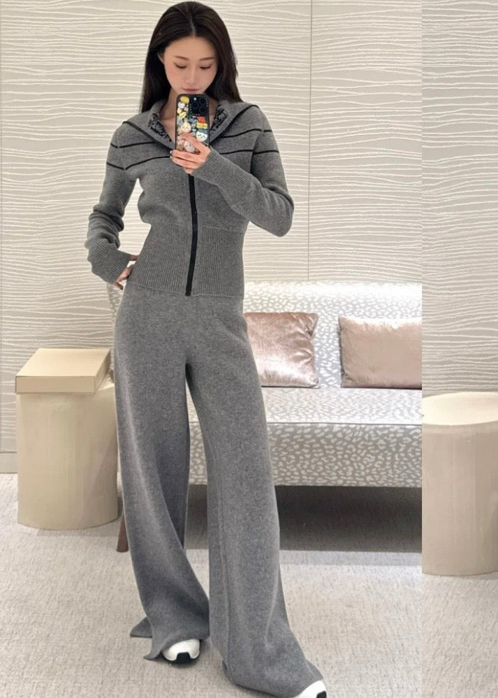 디올 오블리크 캐시미어 리버시블 가디건