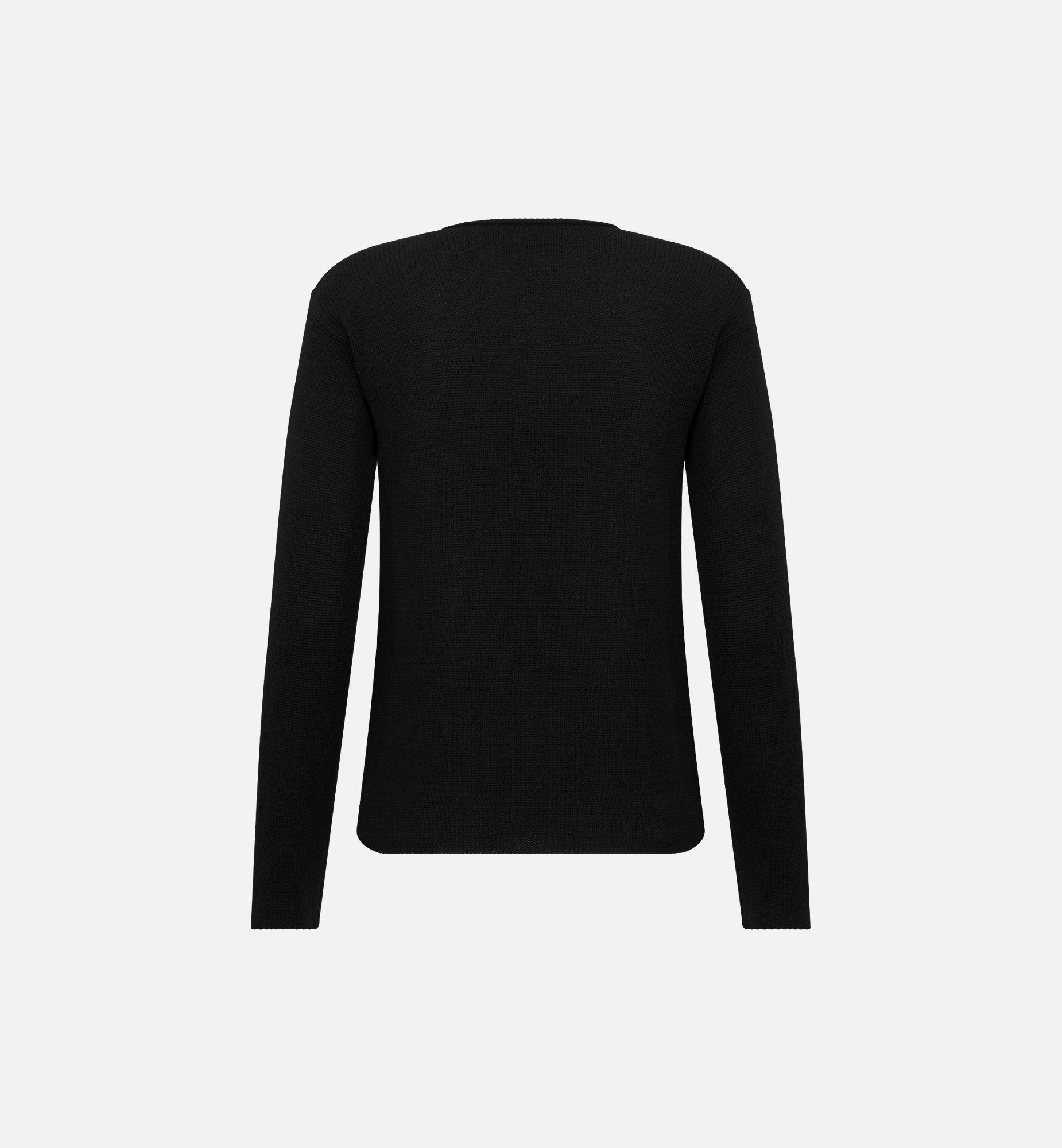 디올 블랙 캐시미어 니트 스웨터