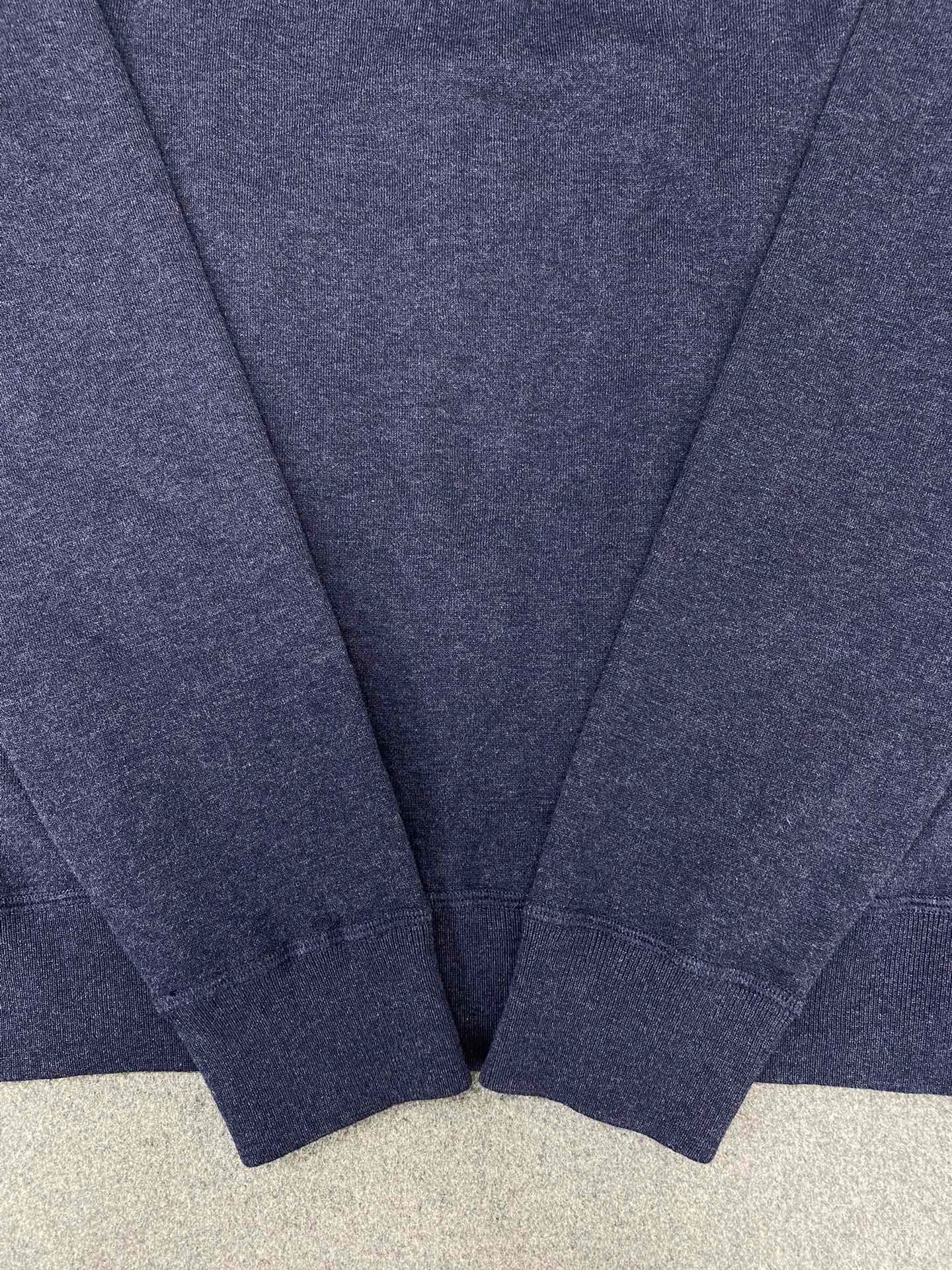 디올 네이비 블루 코튼 캐시미어 니트 후드 트랙 자켓