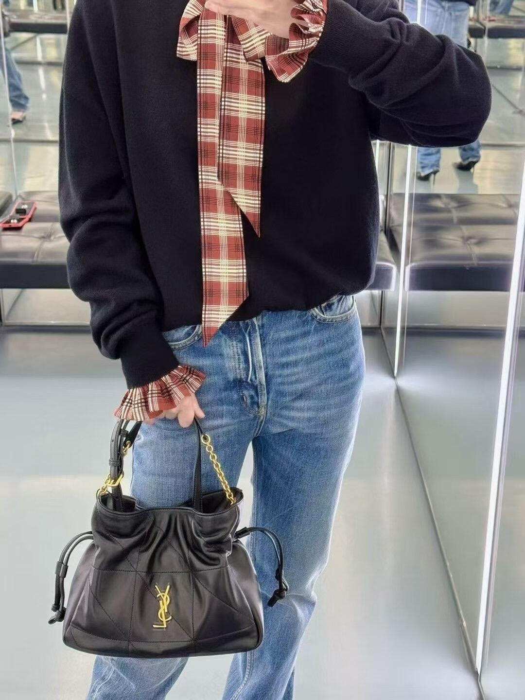 생로랑 JAMIE 숄더 파우치