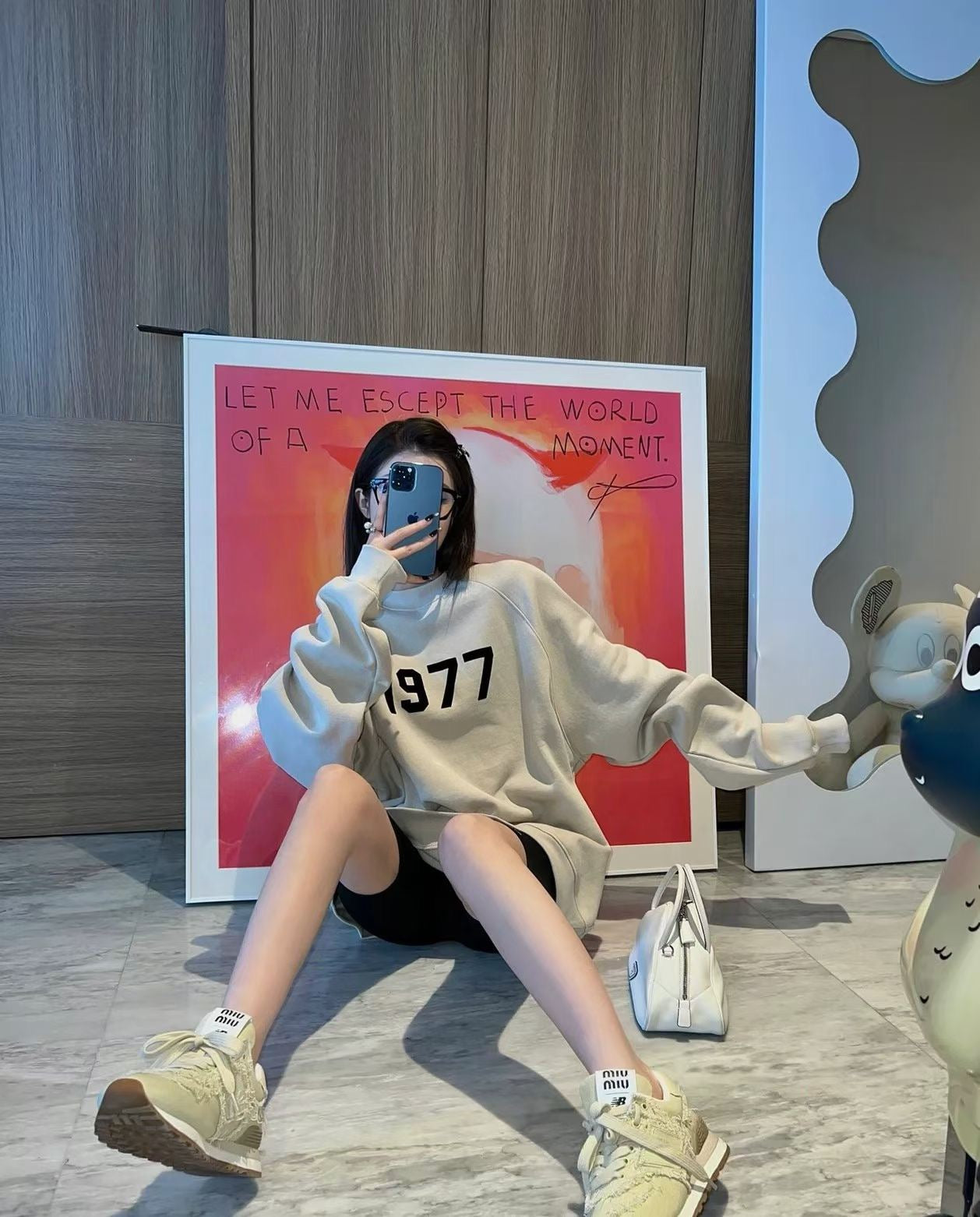 피어 오브 갓 에센셜 1977 크루넥 스웨트셔츠