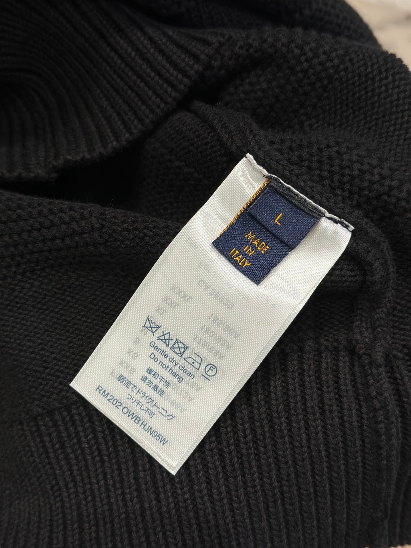 루이비통 엠벨리시드 울 다미에 풀오버