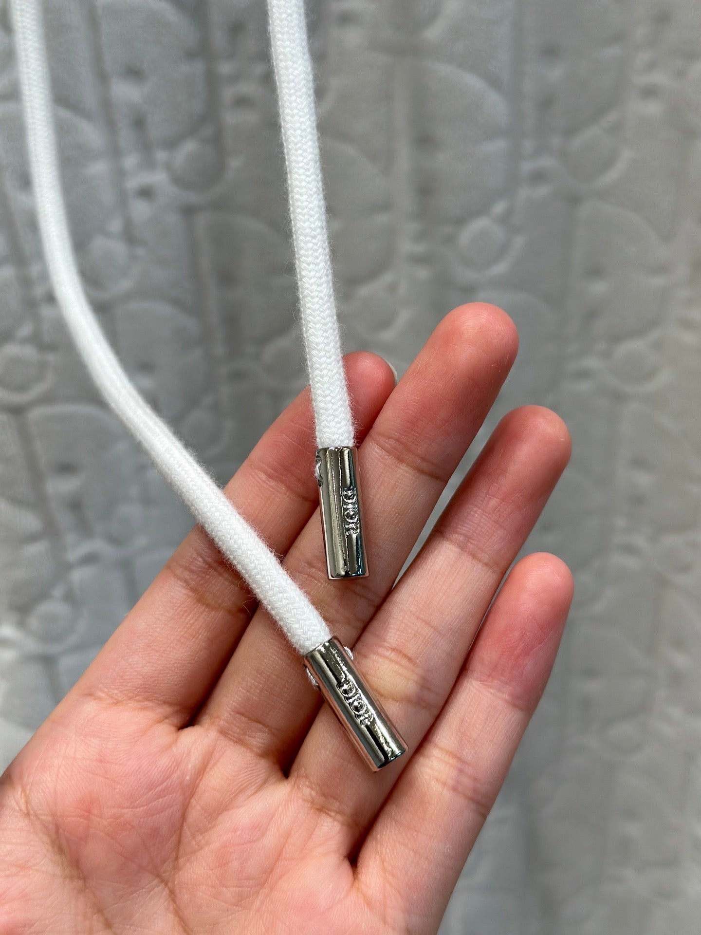 디올 오블리크 코튼 플리스 캐주얼 핏 후드 스웨트셔츠