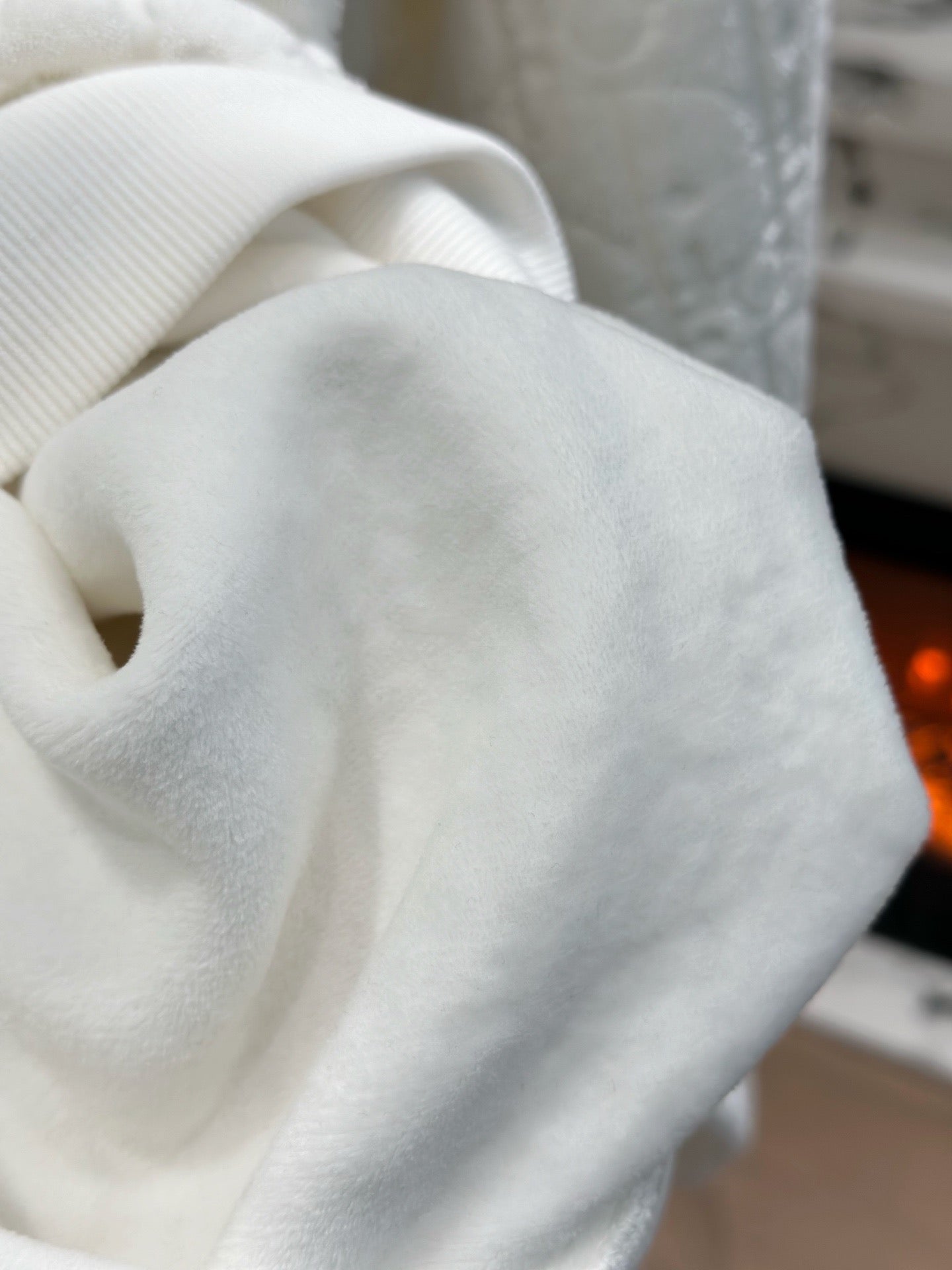 디올 오블리크 코튼 플리스 캐주얼 핏 후드 스웨트셔츠