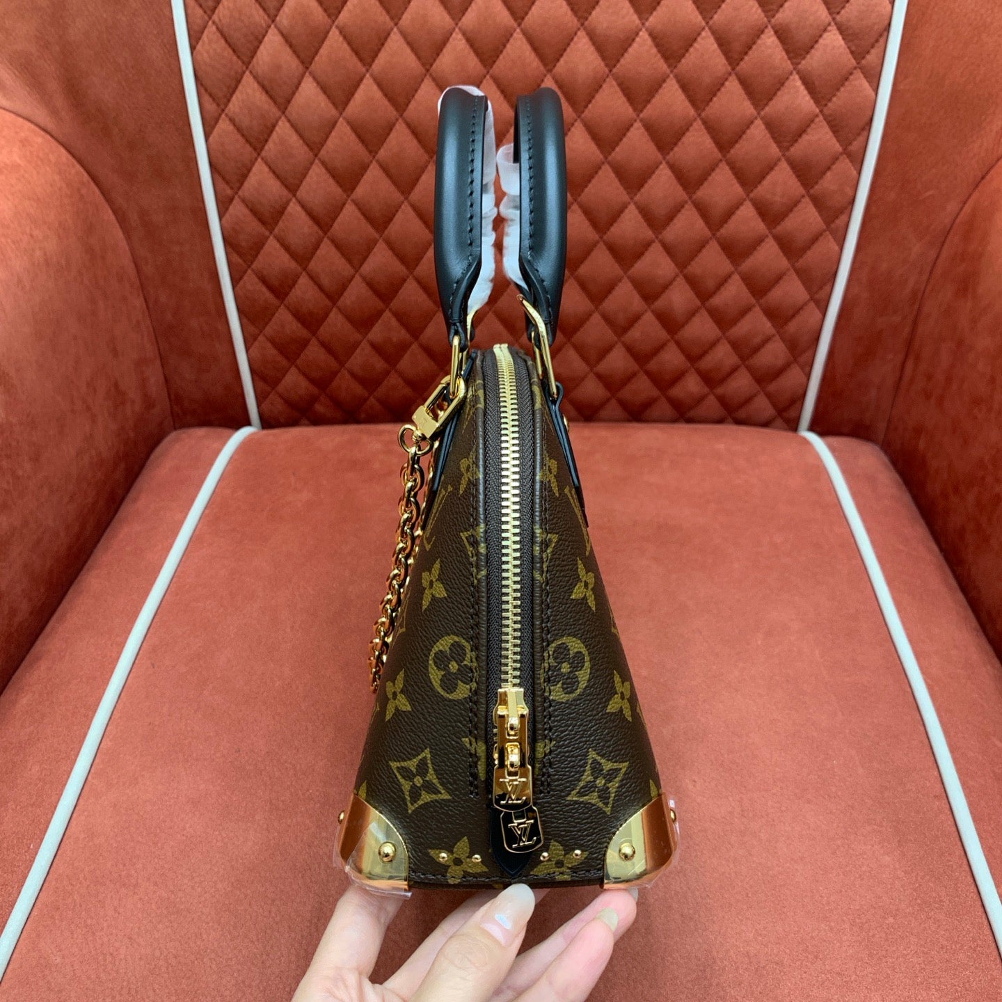 루이비통 알마 트렁크 BB 모노그램