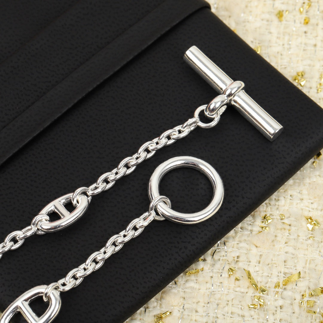 에르메스 파랑돌 브레이슬릿 (925 Silver )