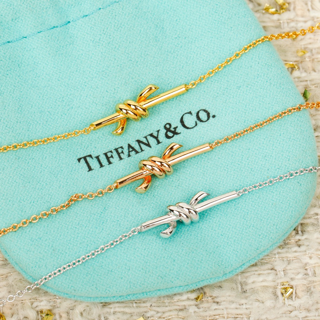 티파니 노트 체인 브레이슬릿