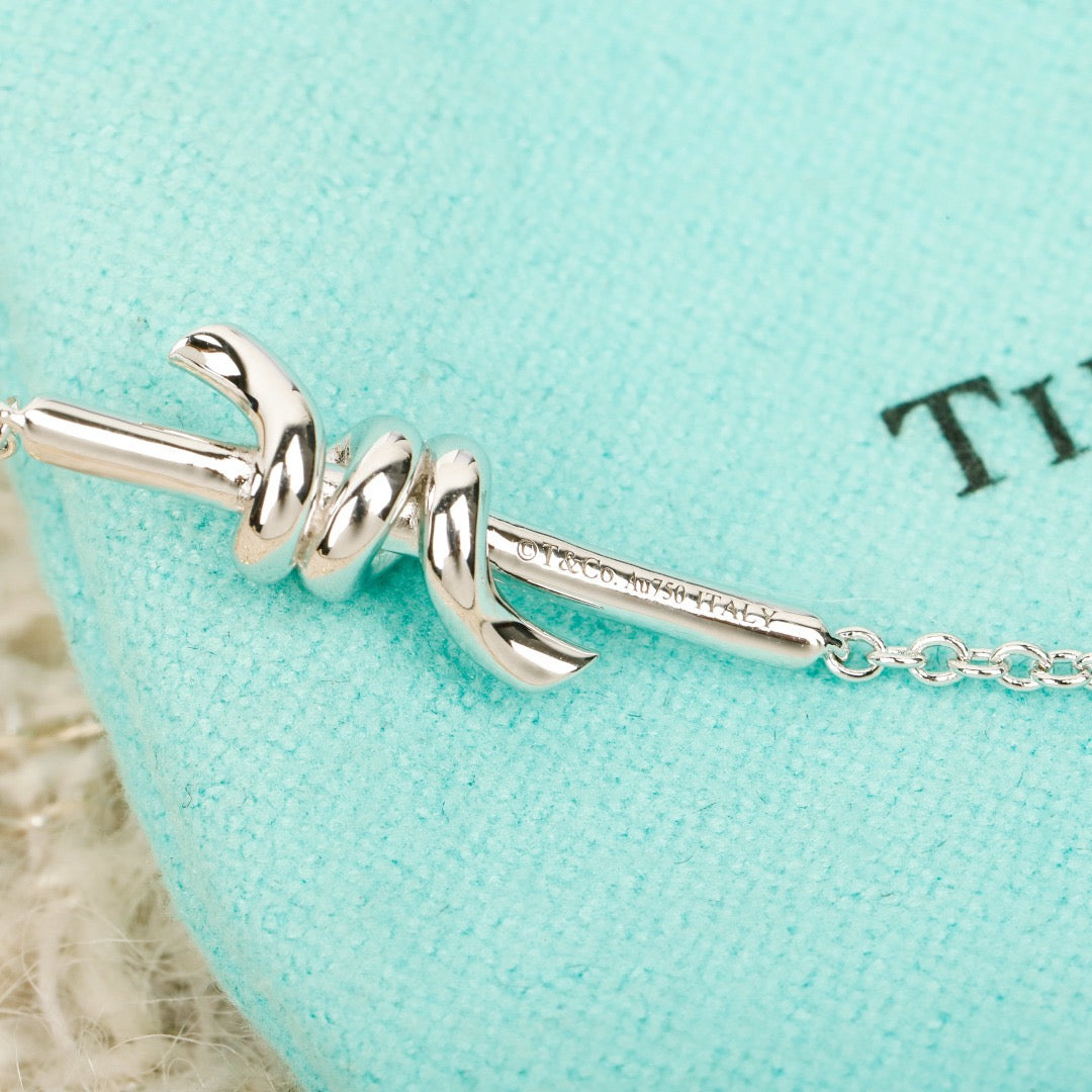 티파니 노트 체인 브레이슬릿