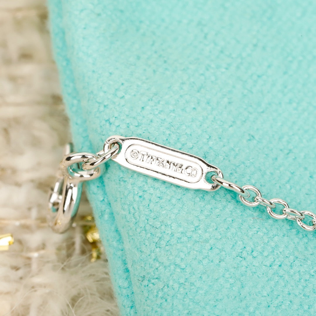 티파니 노트 체인 브레이슬릿