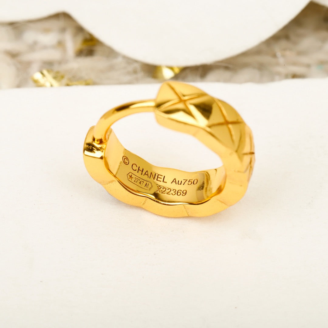 샤넬 코코크러쉬 미니 후프 이어링