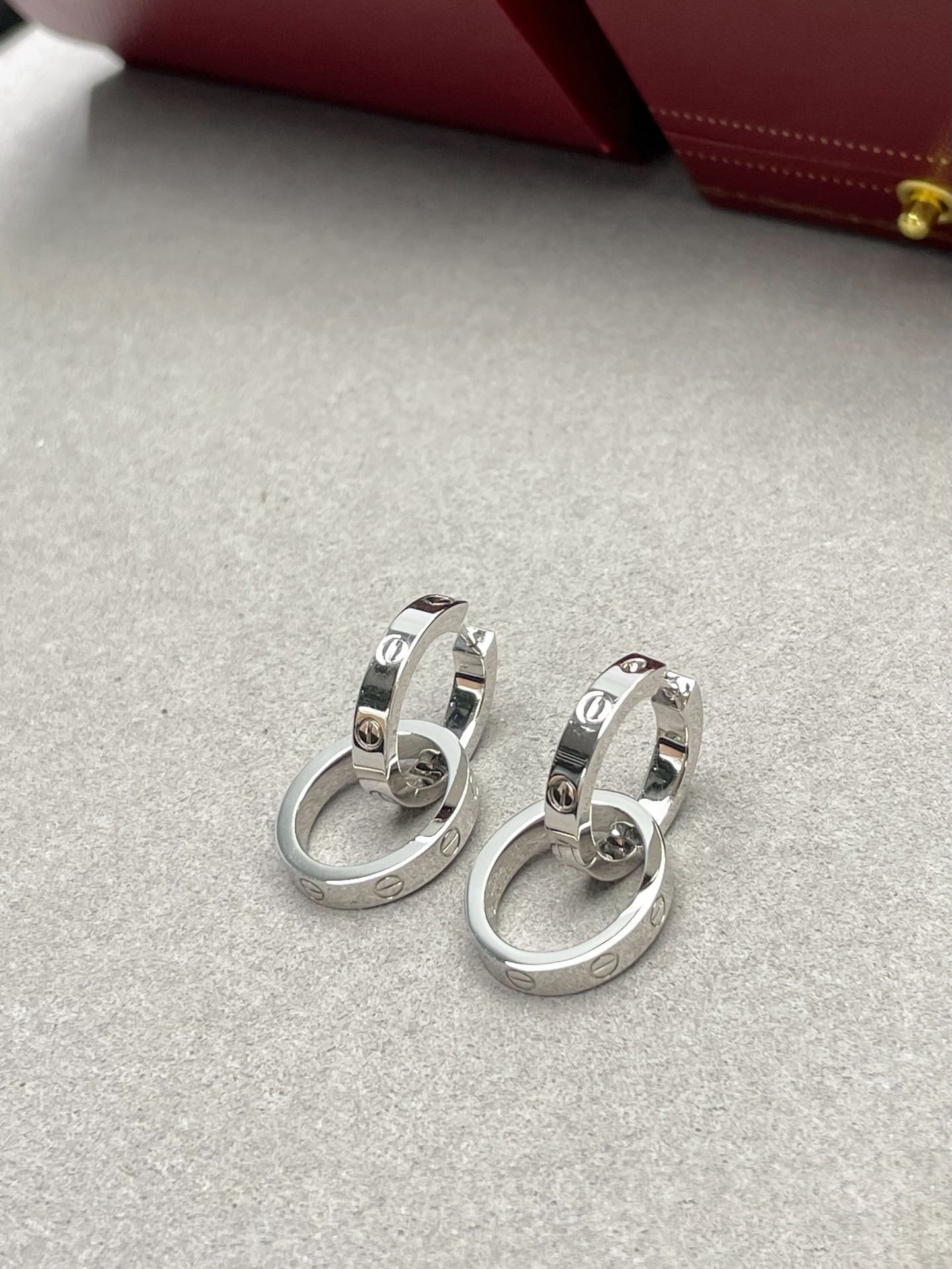 까르띠에 러브 더블 이어링