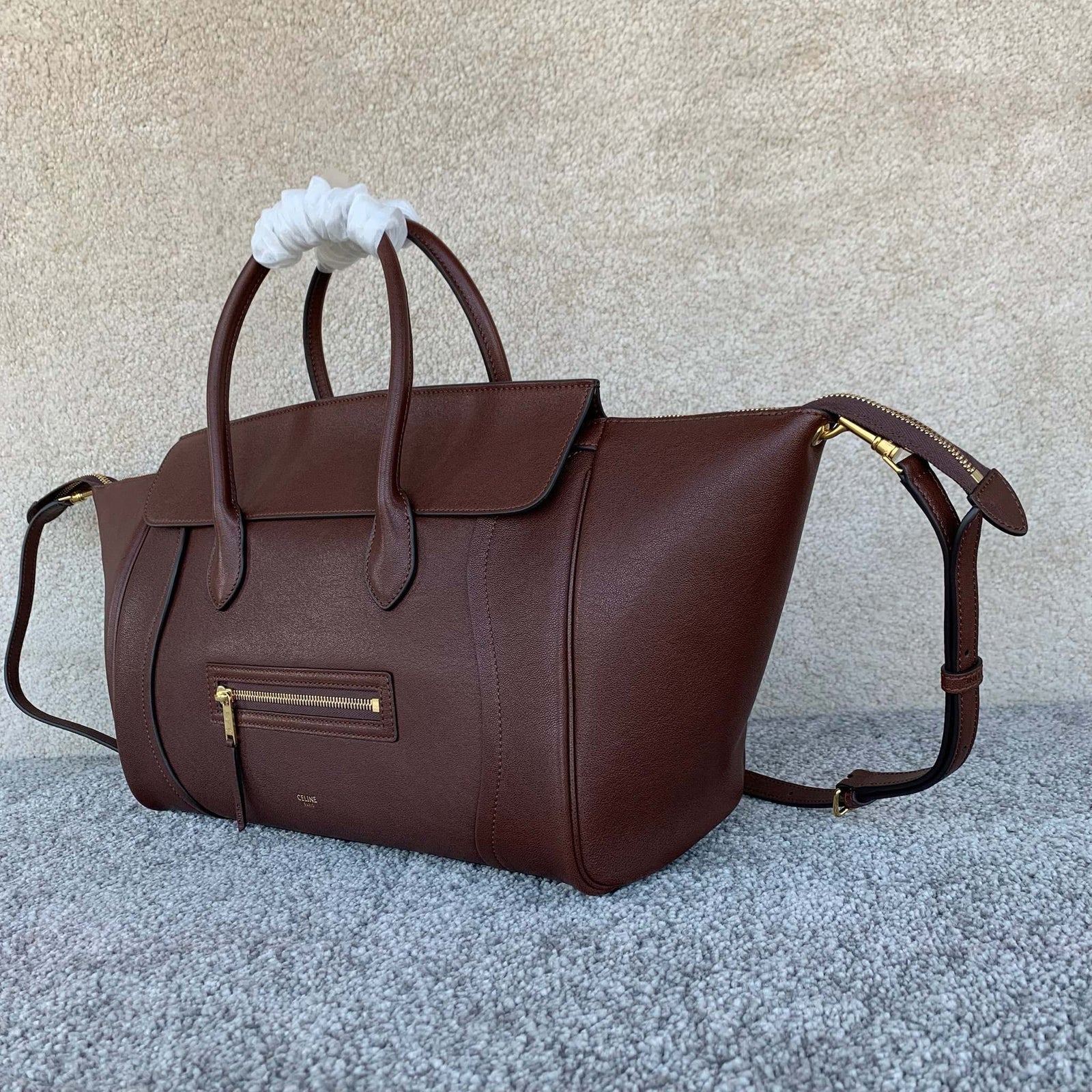 셀린느 미디움 뉴 러기지백