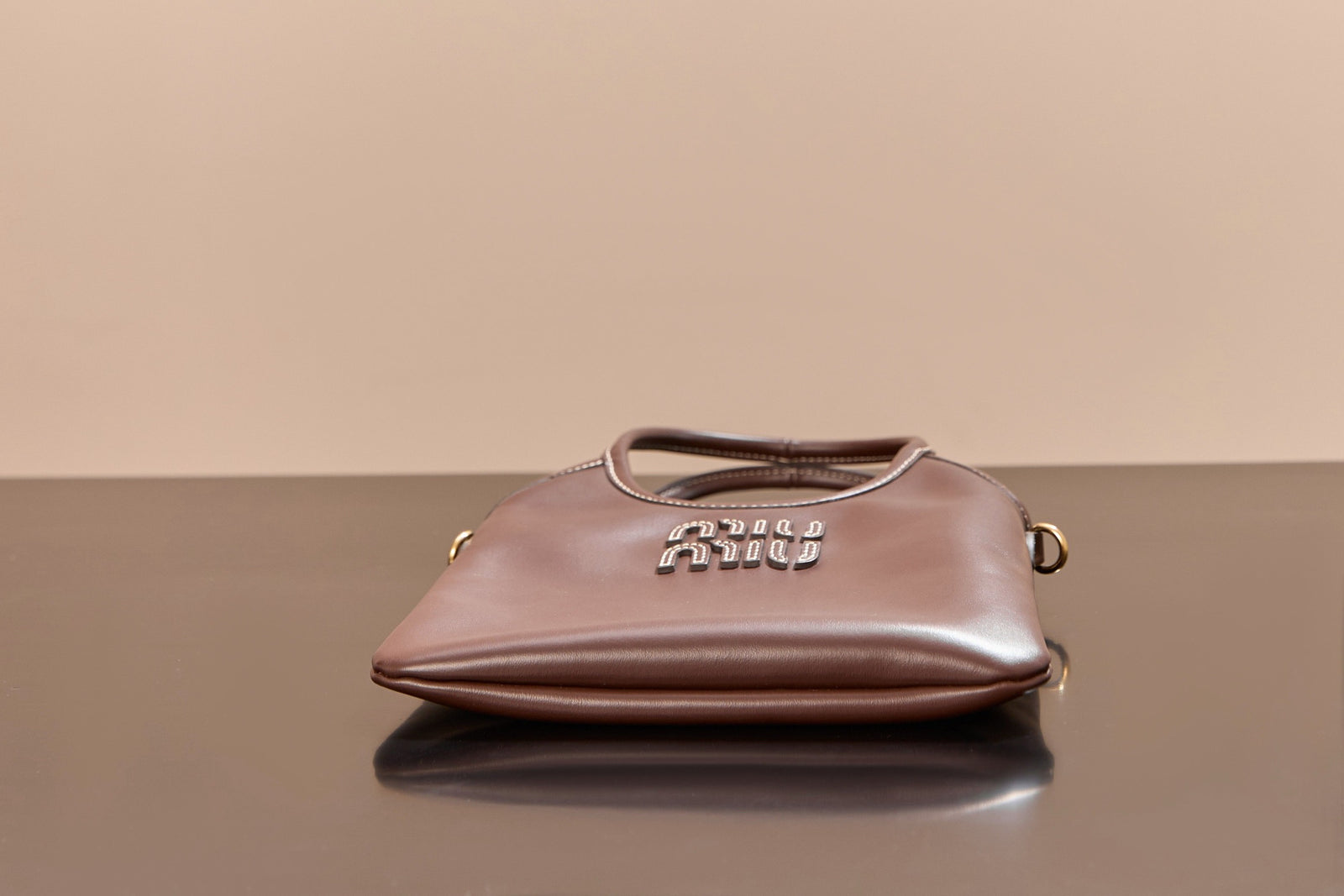 미우미우 아이비백 미니 (다크 브라운)