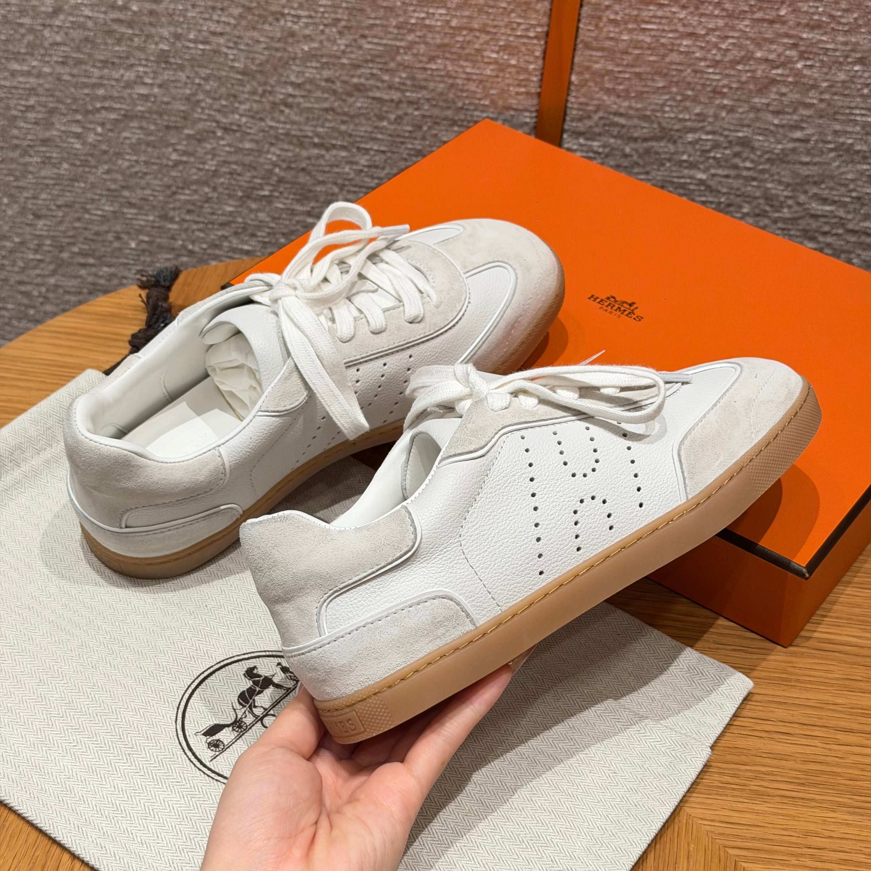 에르메스 Match 스니커즈
