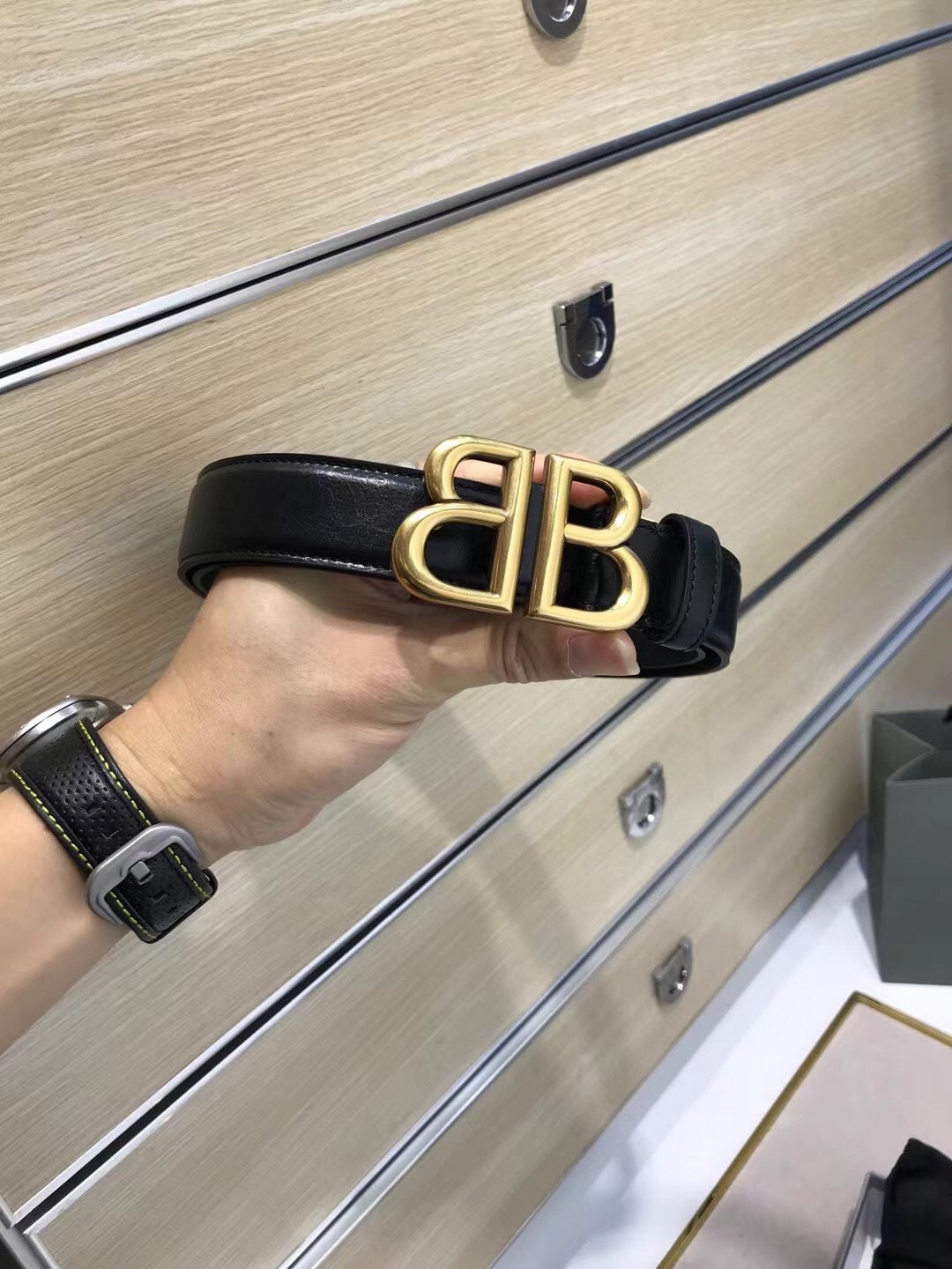 발렌시아가 남성 벨트 2