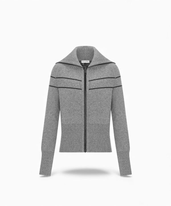 디올 오블리크 캐시미어 리버시블 가디건