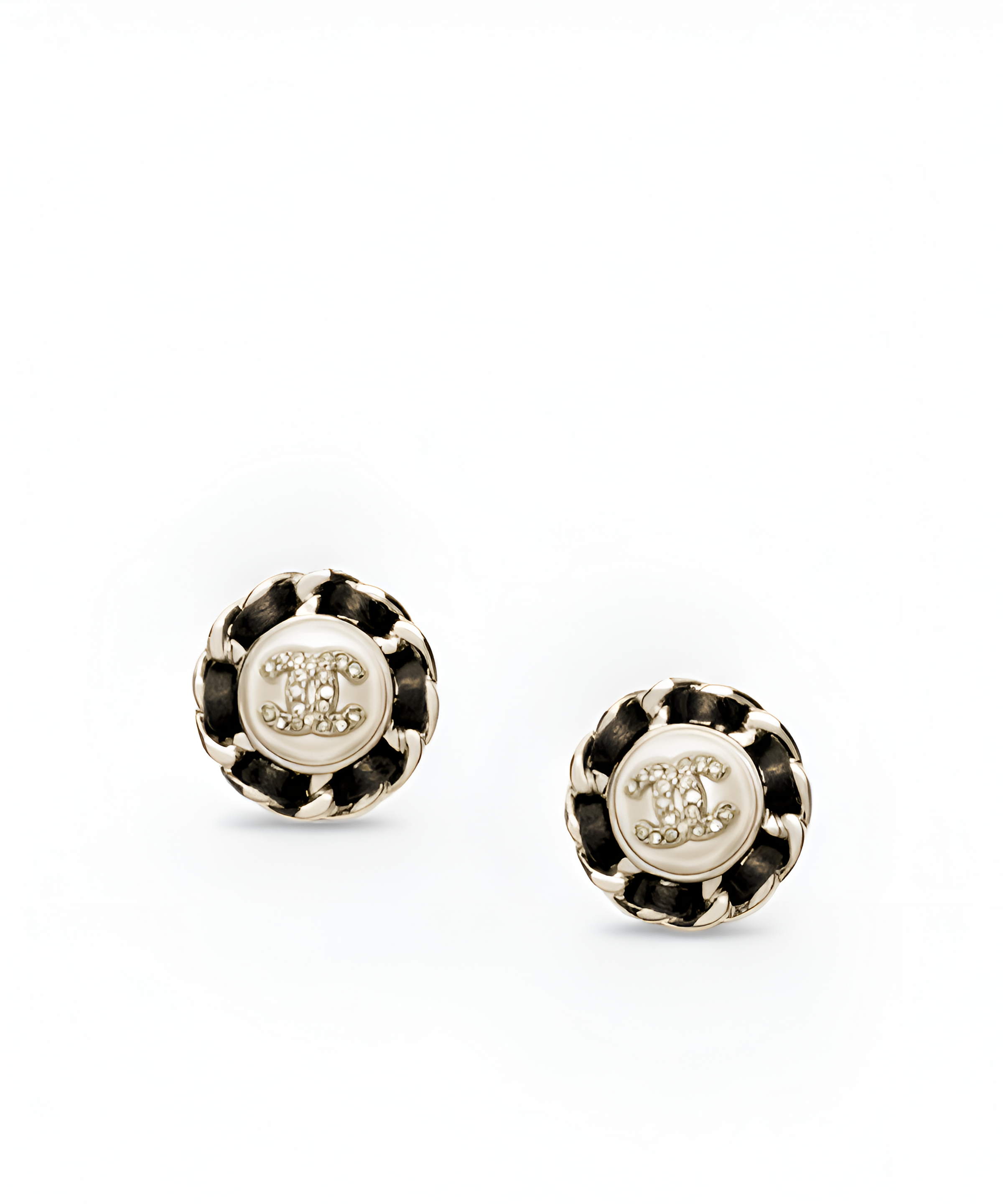 샤넬 메탈 스터드 이어링