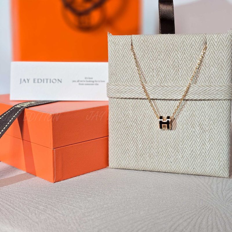 에르메스 팝아슈 목걸이 미니