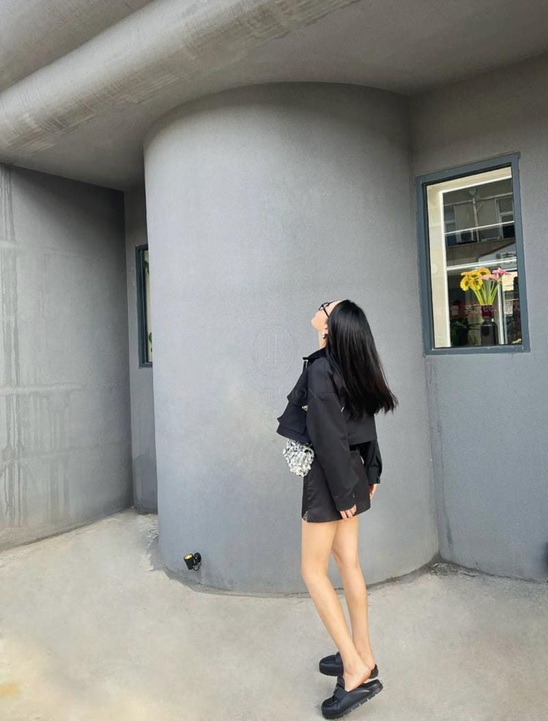 프라다 소프트 패딩 나파 가죽 사보