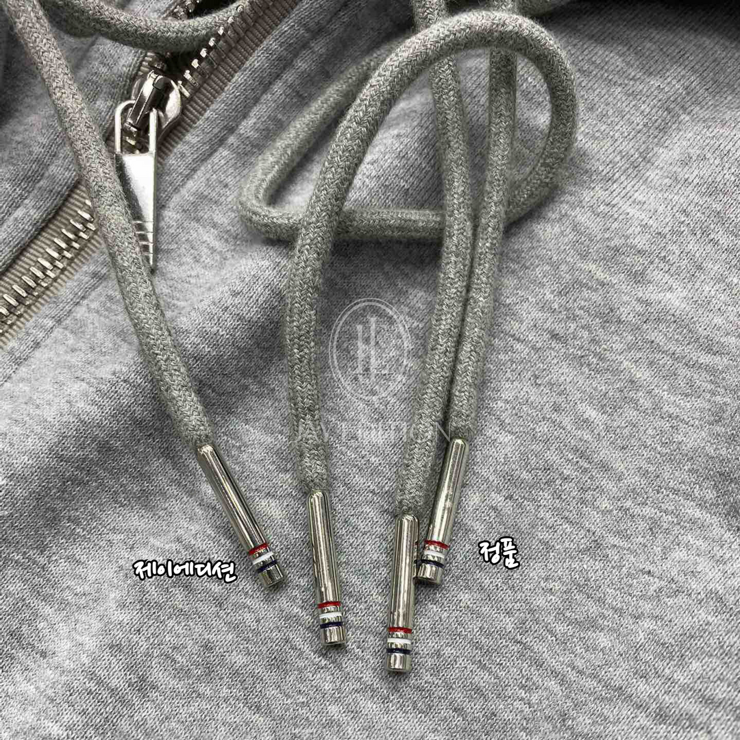 톰브라운 4선 클래식 후드 집업